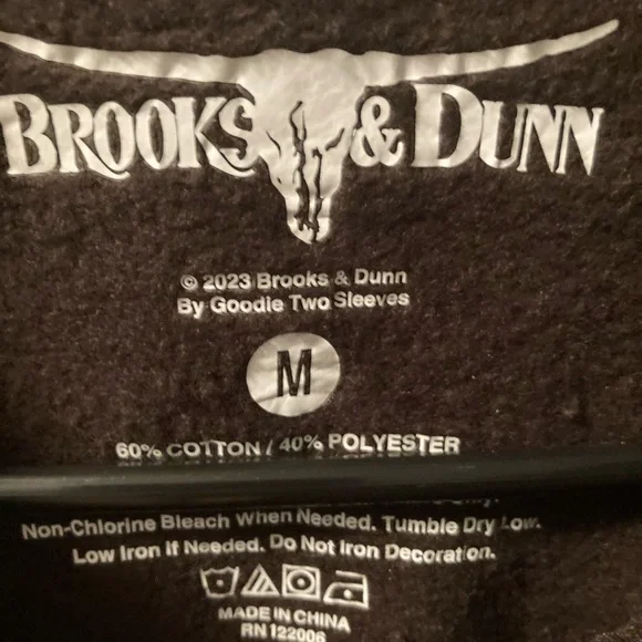 Brooks & Dunn Brown Graphic Sweatshirt Men’s Medium - Picture 2 of 5